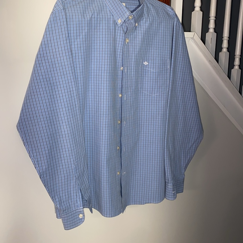 Dockers Men’s Plaid Shirt 2/$16